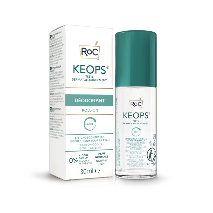 KEOPS® Roll-On Deodorant Normal Skin RoC 30ml