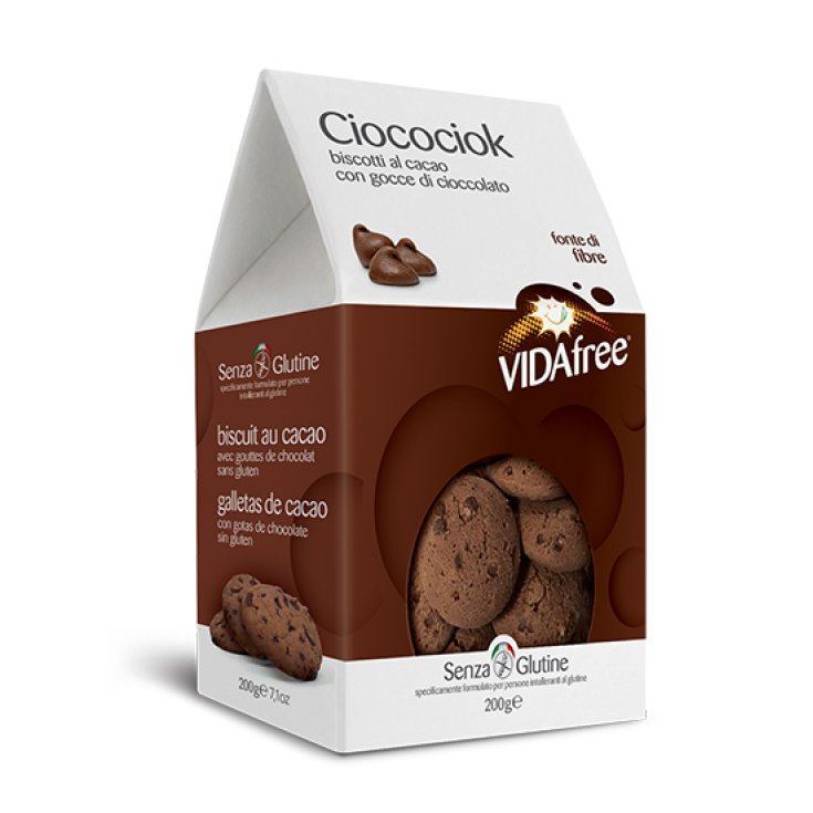 Vidafree Ciocociock Gluten Free Cookies 200g