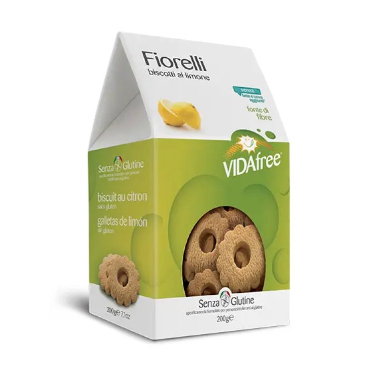 Vidafree Fiorelli Gluten Free Lemon Biscuits 200g