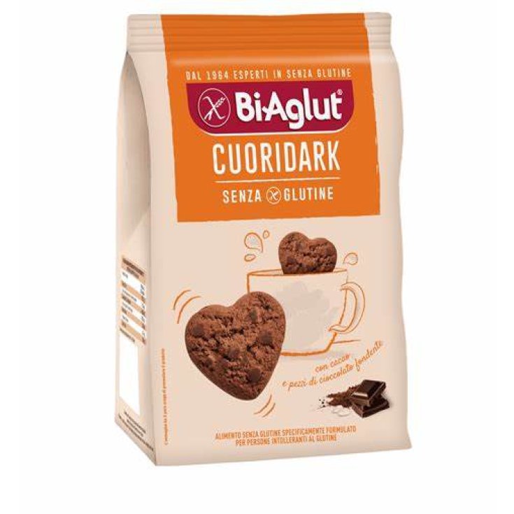 Biaglut Gluten Free Cookies Dark Hearts 200g