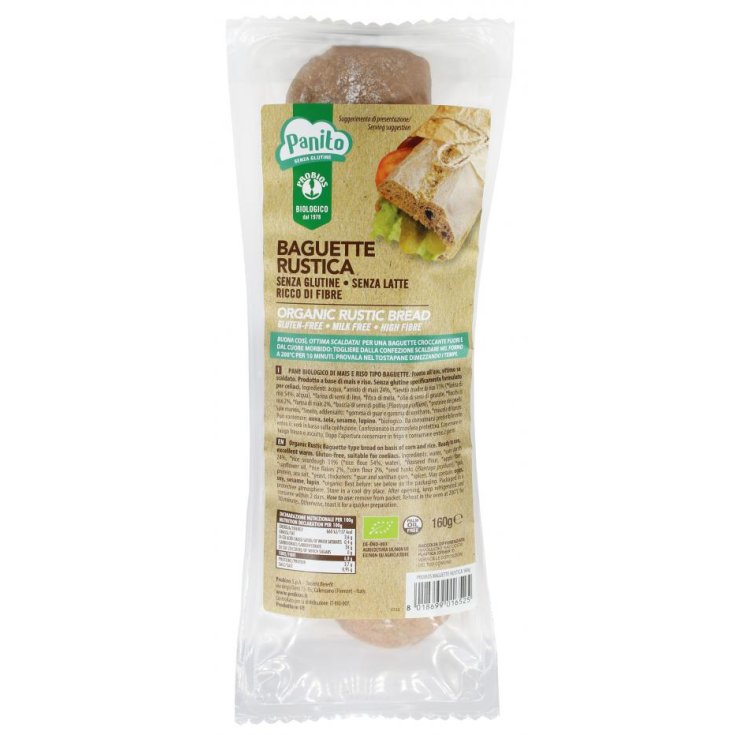 Panito Baguette Rustica Gluten Free Probios 180g