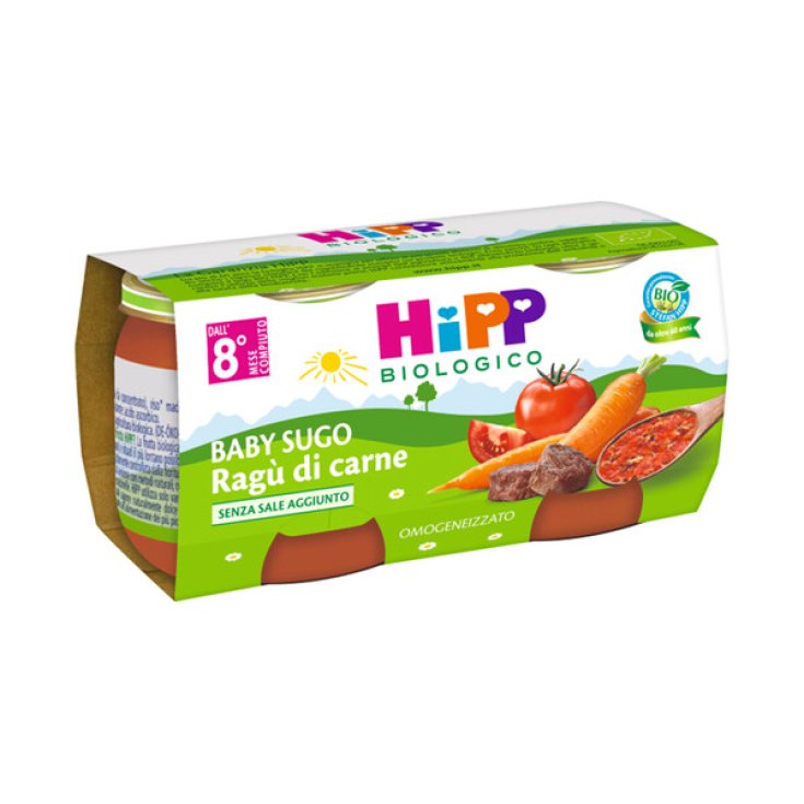 Baby HiPP Organic Beef Ragout Sauce 2x80g