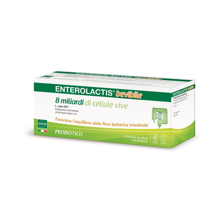 Enterolactis Drinkable Sofar 12 Vials Of 10ml