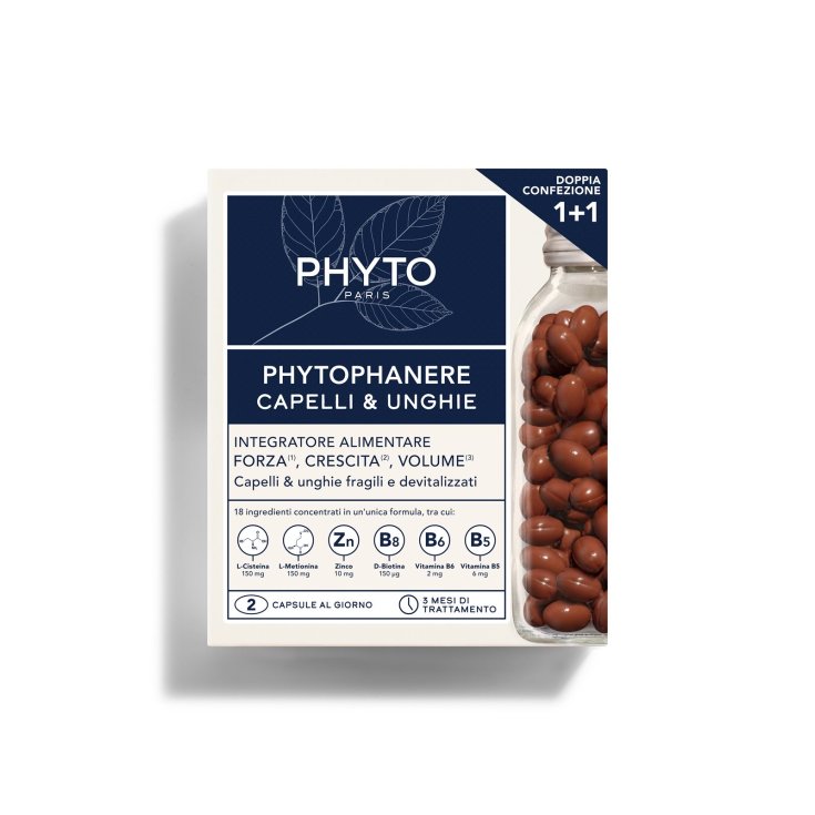 Phytophanere Strengthening Hair And Nails Phyto 90 + 90 Capsules