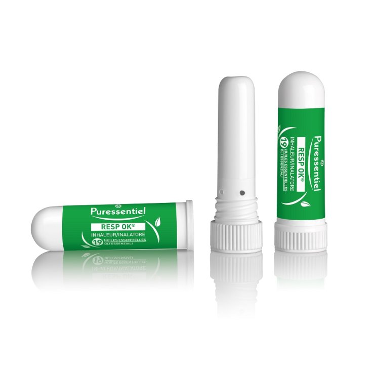 Breathing Roller Inhaler With 19 Puressentiel Essential Oils 1 ml