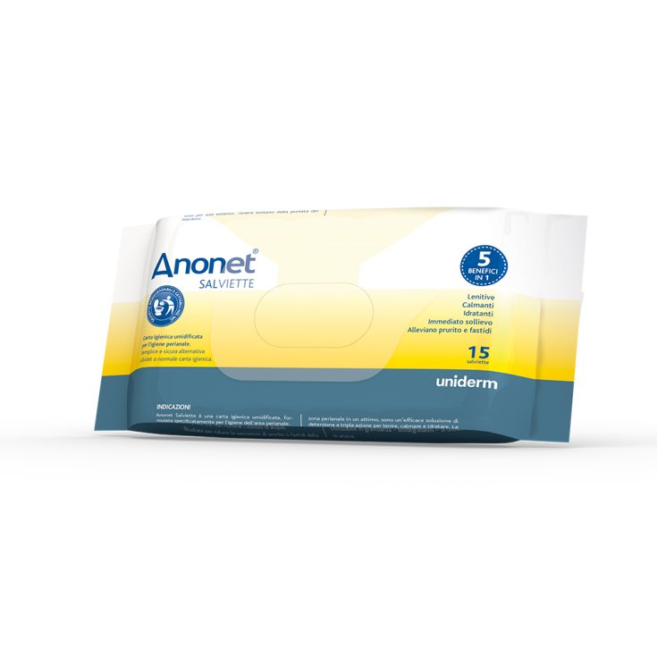 Anonet Wipes UNIDERM 15 Wipes