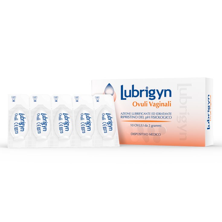 Lubrigyn Vaginal Ovules UNIDERM 10 Ovules