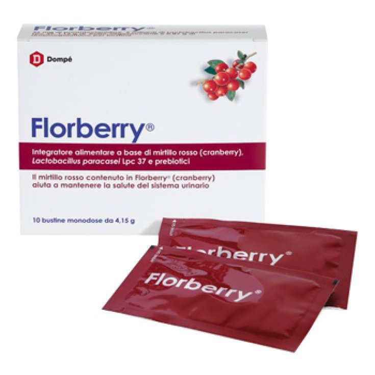 Florberry Food Supplement 10 Single-dose Sachets x 4.15g