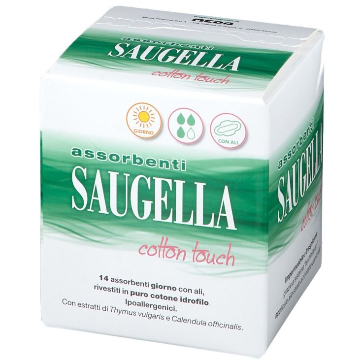 Cotton Touch Absorbents Day Saugella 14 Absorbents