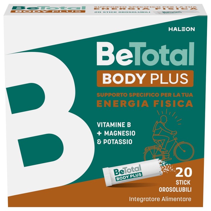 Be-Total Body Plus Taste Citrus Food Supplement 20 Orosoluble Sachets