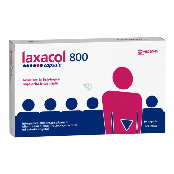 Laxacol 800 Food Supplement 30 Capsules