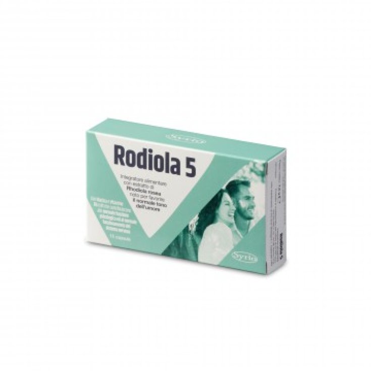 Syrio Rodiola 5 Food Supplement 15 Tablets