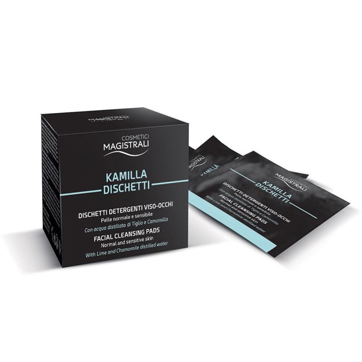 Kamilla Masterful Cosmetics Face-Eye Make-up Remover Discs 20 Disposable Sachets of 4 ml