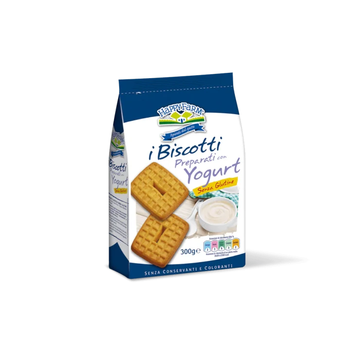 Happy Farm Biscuits Prepared With Gluten Free Yogurt 300g