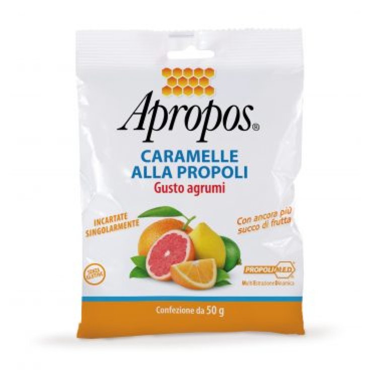 Desa Pharma Apropos Propolis Candies Citrus Flavor 50g