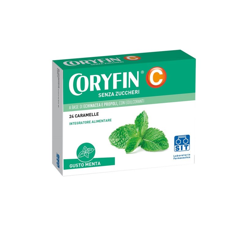 Coryfin With Vitamin C Sugar Free Menthol Tablets 48g