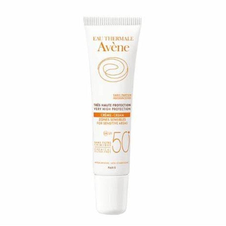 Sensitive Areas Cream SPF50 + Avène 15ml