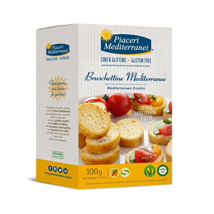 Piaceri Mediterranei Gluten Free Bruschettas 100g