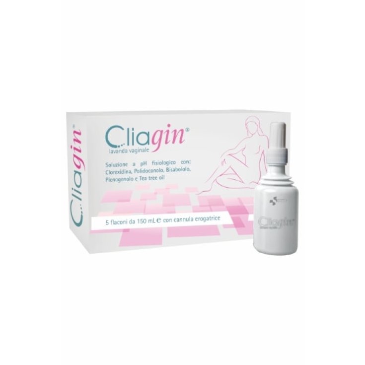 Cliagin Vaginal Lavender 150ml 5 Pieces