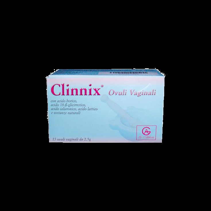 Abbate Gualtiero Clinderm Vaginal Ovules 15 Ovules of 2,5G