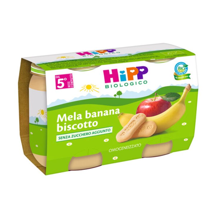 Apple Banana Biscuit HiPP Organic 2x125g