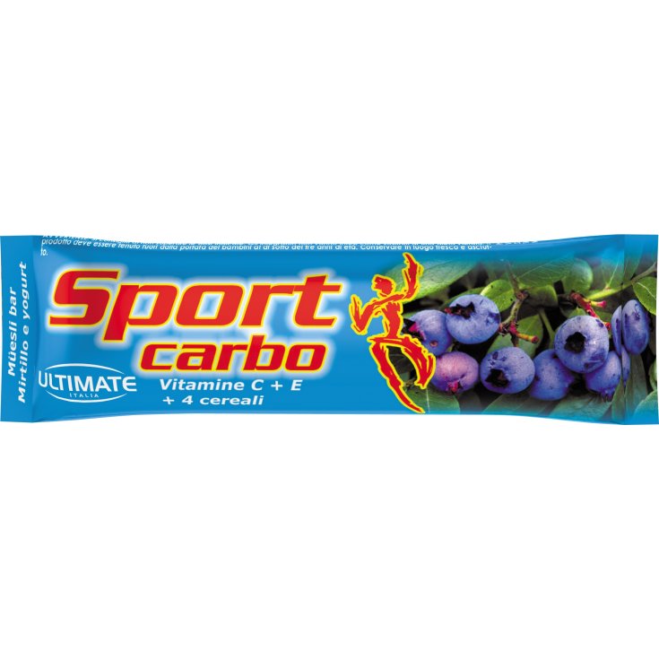 Ultimate Sport Carbo Muesli Bar Blueberry and Yogurt 25g