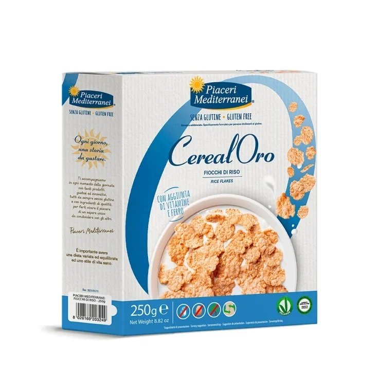 Piaceri Mediterranei CerealOro Gluten Free Rice Flakes 250g