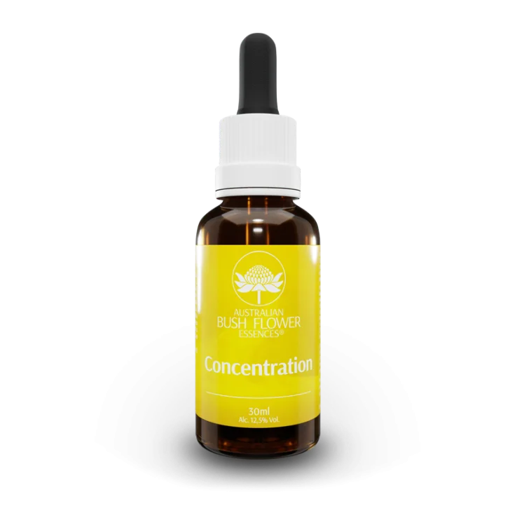 Australian Bush Flower Essences Concentration Homeopathic Remedy 30ml