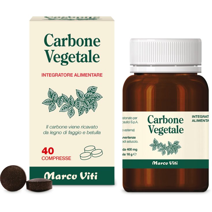 Marco Viti Charcoal 40 Tablets