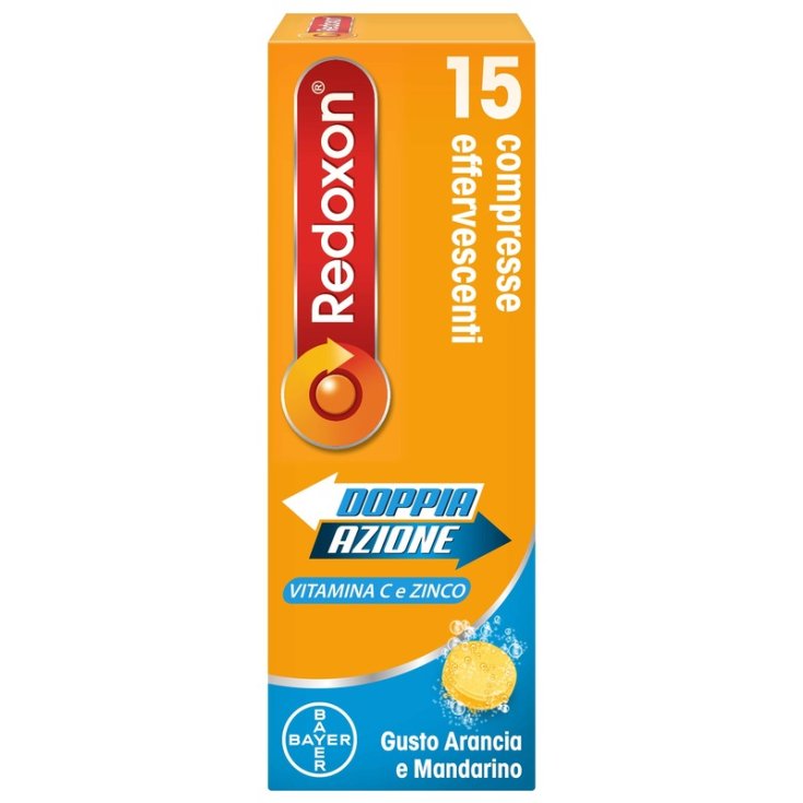 Redoxon Double Action Bayer 15 Effervescent Tablets