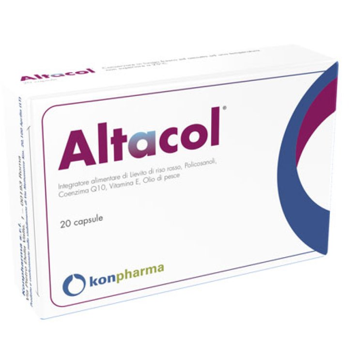 ConFarma Altacol Food Supplement 20 Capsules