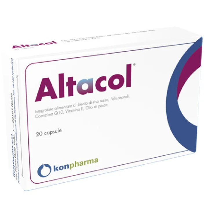 ConFarma Altacol Food Supplement 20 Capsules