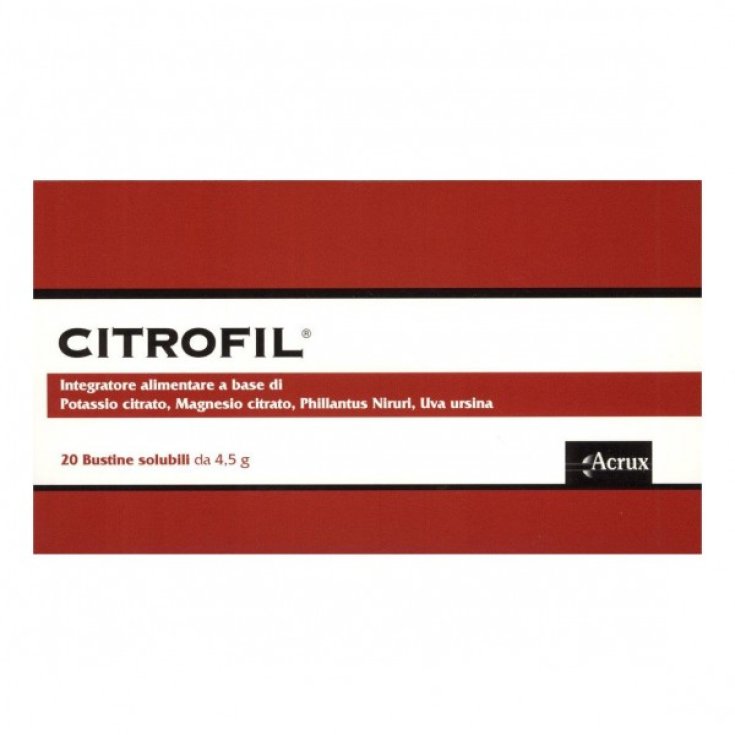 Citrofil 20 Sachets Of 4.5g