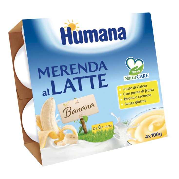 Humana Banana Milk Snack 4x100g