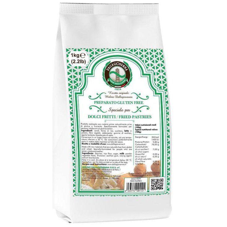 DallaGiovanna Flour Special Yeasted Gluten Free 1kg