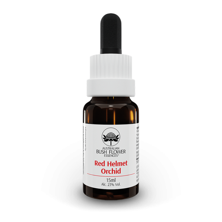 Australian Flowers Red Helmet Orchid Drops 15ml