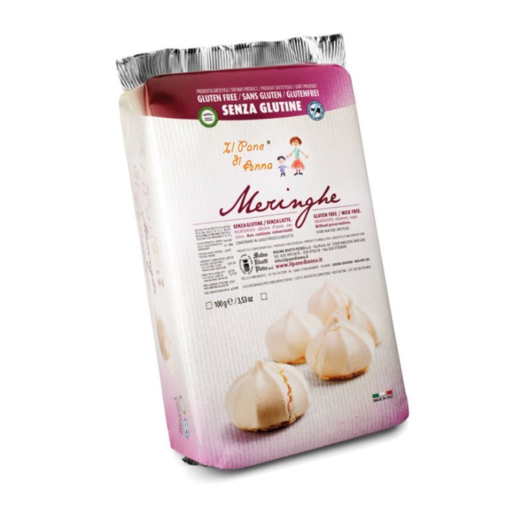 Il Pane Di Anna Meringues Gluten Free Milk Free 100g