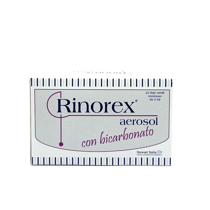Rinorex Aerosol Bicarbonate 25 3ml bottle