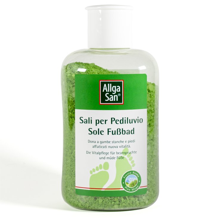 Naturwaren Italia AllgaSan Footbath Salts Tired Feet Treatment 350gr