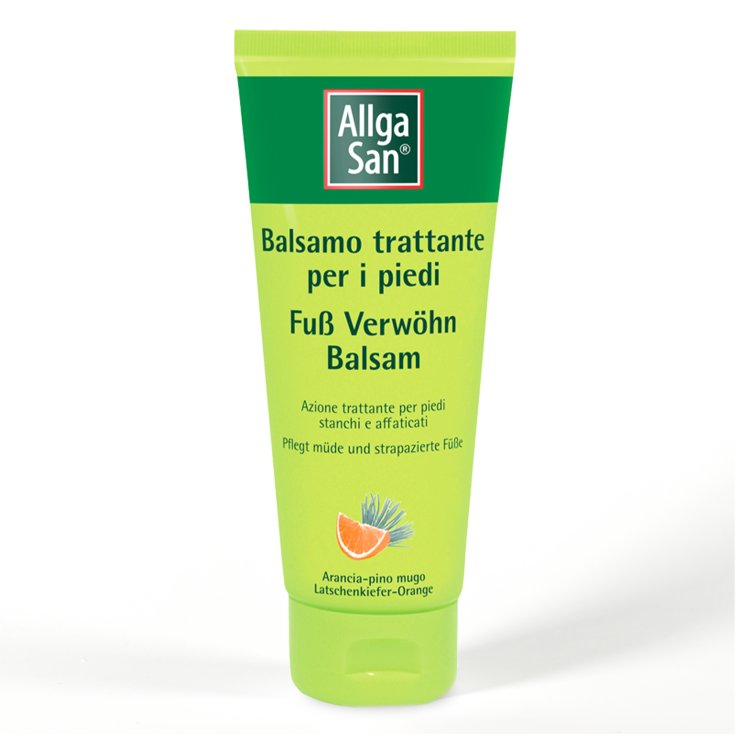 Naturwaren Italia AllgaSan Balm Treating Tired and Fatigued Feet 100ml