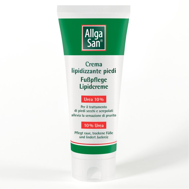 AllgaSan Lipid Cream Feet Urea 10% 100ml