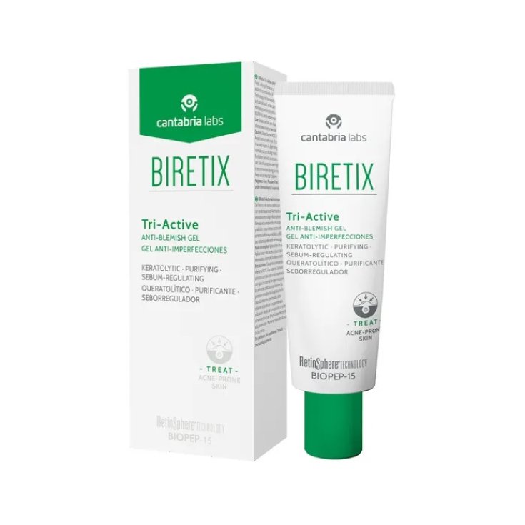 BiRetix Ultra Exfoliating Gel Moisturizing Soothing for Sensitive Acne-Prone Skin 50ml