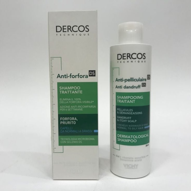 Dercos Technique Anti Dandruff Normal To Oily Vichy Hair 200ml