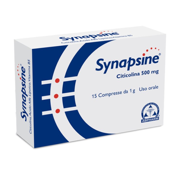 AB Pharm Synapsine Food Supplement 15 Tablets