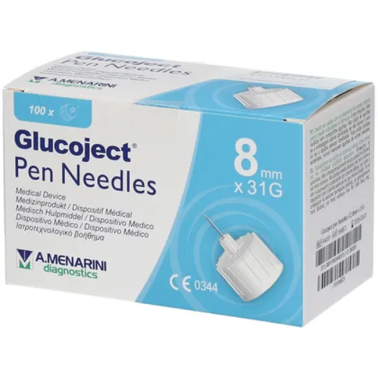 Menarini Glucoject Pen Needles 8mm G31