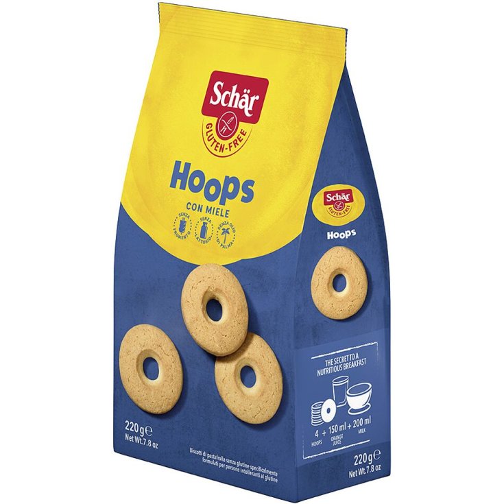 Schar Hoops Gluten Free Cookies 220g