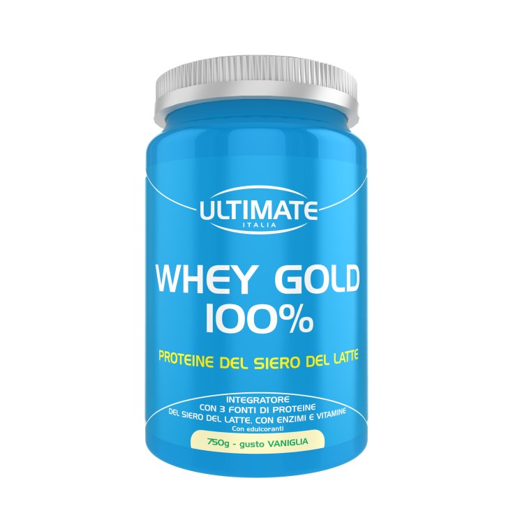 Ultimate Whey Gold 100% Food Supplement Vanilla Flavor 750g