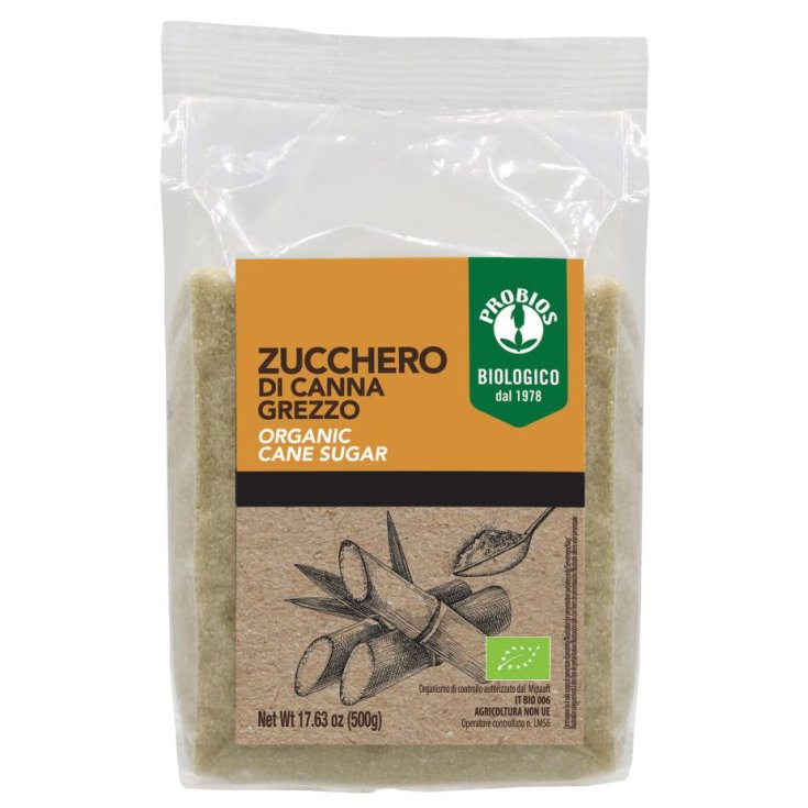 Probios Raw Cane Sugar 500g