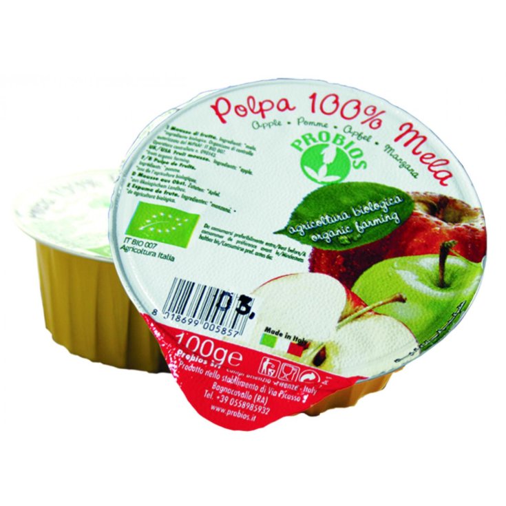 Probios Organic Apple Pulp 100g
