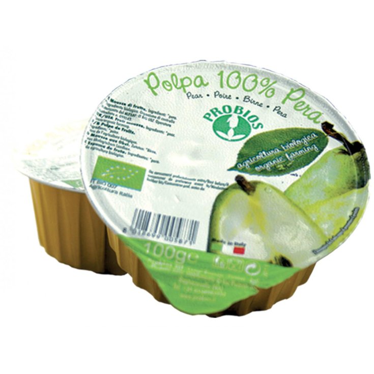 Probios Organic Pear Pulp 100g